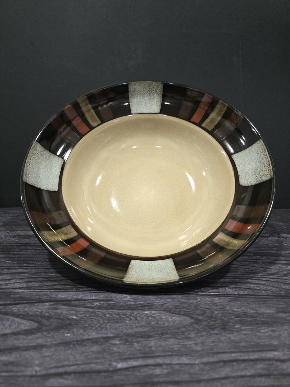 Pfaltzgraff Everyday TAHOE 10” Round Vegetable Serving Bowl - EUC
